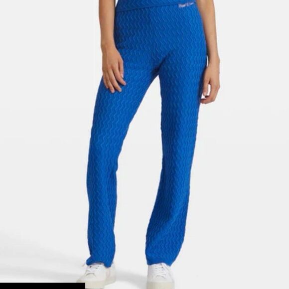 House of Sunny Midnight Swirl Pants Klein Blue - Picture 1 of 5